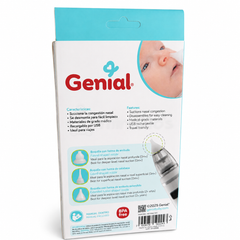 Aspirador Nasal Eléctrico Genial para Bebé Recargable USB