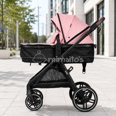 Coche Bebé Moises Y Paseador 2 En 1 Reversible Mimaitos