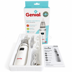 Aspirador Nasal Eléctrico Genial para Bebé Recargable USB
