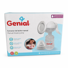 Extractor Manual de Leche Genial Portátil Libre de BPA