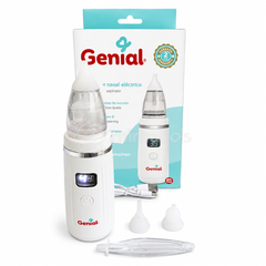 Aspirador Nasal Eléctrico Genial para Bebé Recargable USB