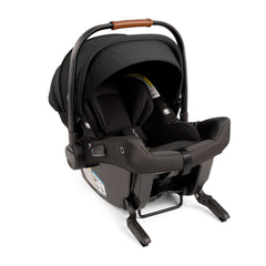 Coche Nuna TRVL Caviar + Pipa Ultracompacto