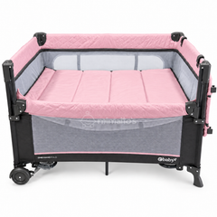 Cuna Corral y Colecho 3 en 1 eBaby Toldillo alto y mecedora