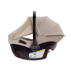 Coche Nuna TRVL Caviar + Pipa Ultracompacto