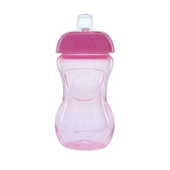 Vaso de inciacion con valvula de silicona 6 oz morado tapa rosa - Nuby