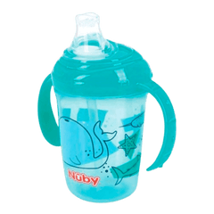 Vaso de iniciacion con valvula de silicona de 8 onzas - Nuby