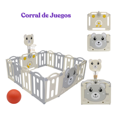 Corral de juegos para bebés y niños - Plegable y Modulable