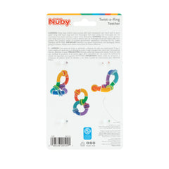 Mordedor De Anillos Con Sonajero Twista Nuby