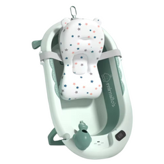 Bañera plegable con termómetro, hamaca, tacita y desagüe