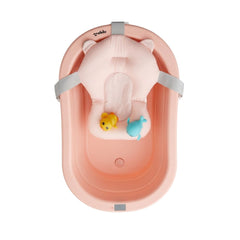 Bañera Alta Plegable para Bebé con Cojín y Termómetro Luma