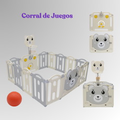 Corral de juegos para bebés y niños - Plegable y Modulable
