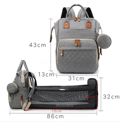 Pañalera Multifuncional Cambiador Extensible