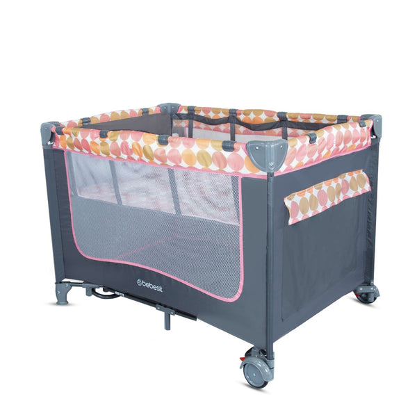 Cuna Corral Doble Nivel Magic Bebesit Toldillo Y Mecedora