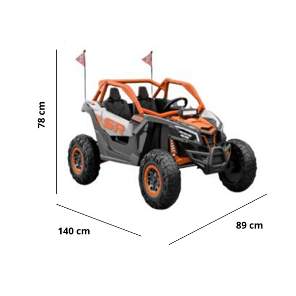 Carro electrico todoterreno tipo Buggy Blast 12V RC Prinsel