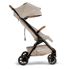Coche Nuna TRVL Caviar + Pipa Ultracompacto