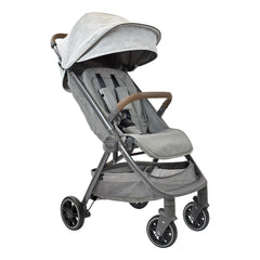 Coche Nuna TRVL Caviar + Pipa Ultracompacto