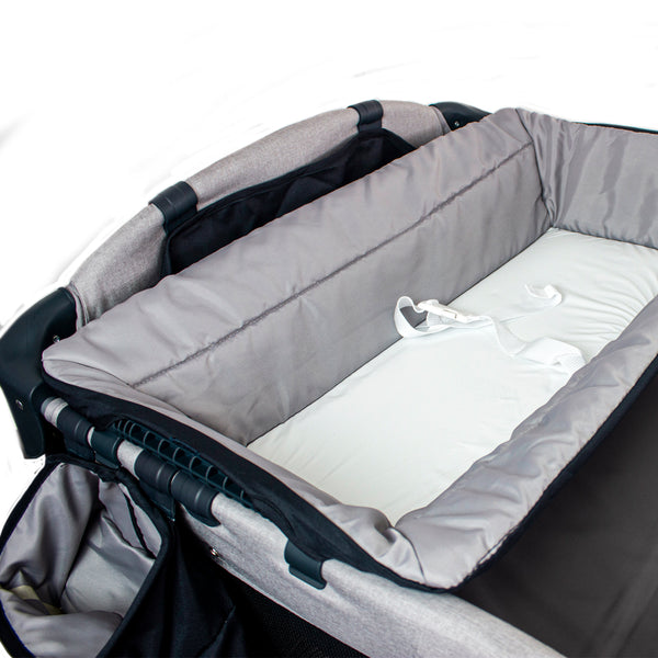 Cuna Corral y Moises Osaka Bebesit con música, vibración y luz