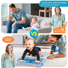Tapete de agua inflable para bebe ideal para Tummy Time