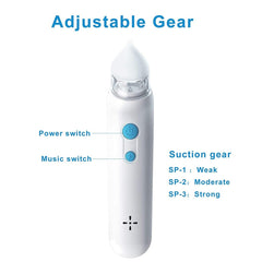 Aspirador Nasal Eléctrico Musical Mimaitos - 3 niveles de succión