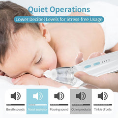 Aspirador Nasal Eléctrico Musical Mimaitos - 3 niveles de succión
