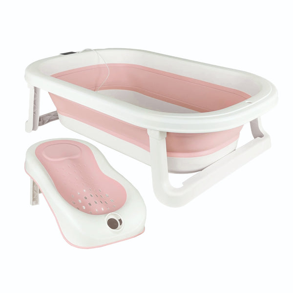 Bañera Plegable Para Bebé Con Hamaca en silicona Splash