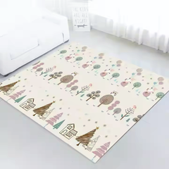 Tapete Plegable Gateo Bebe Extra Grande Doble Faz Portátil