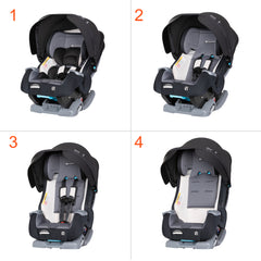 Silla para carro bebe Cover Me 4 EN 1 Baby Trend