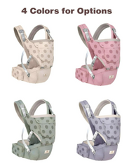 Cargador Portabebé Canguro DOTS Cadera Apoyo Lumbar