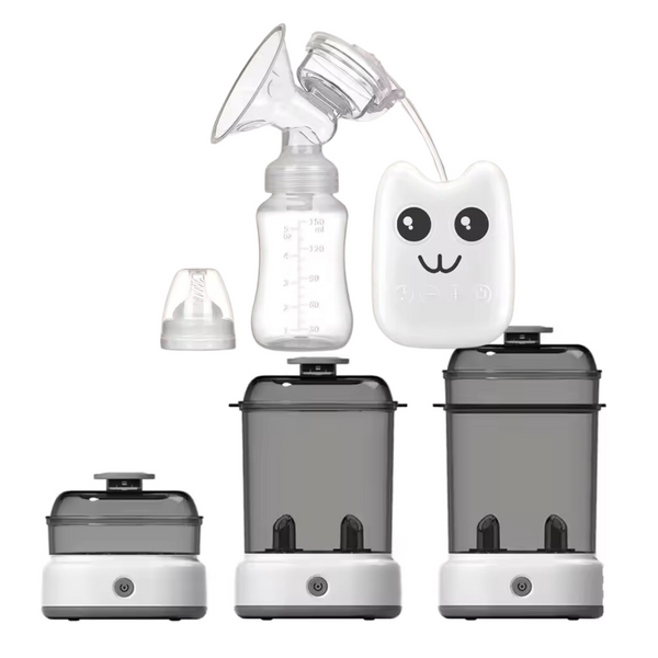 Combo Esterilizador de teteros + Extractor eléctrico