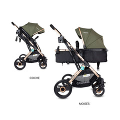 Coche Bebé Moises Y Paseador 2 En 1 Gold Lx Bebesit