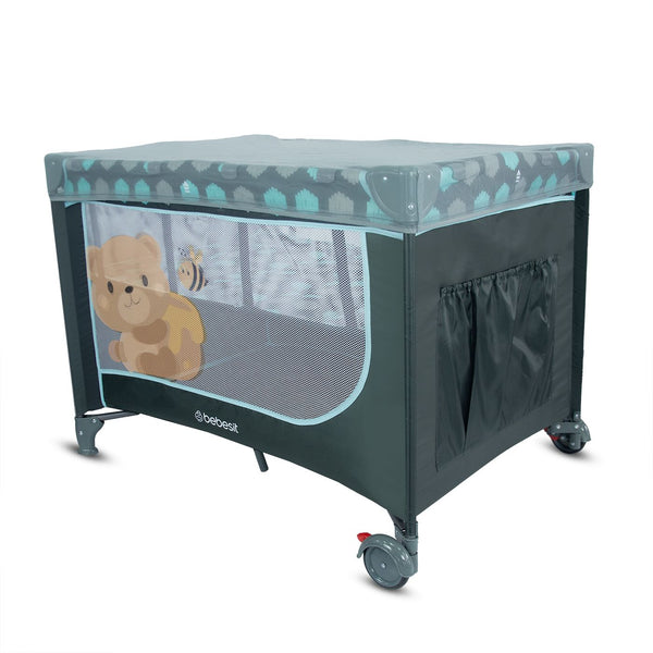 Cuna Corral de viaje doble Nivel Relax Bebesit