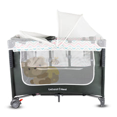 Cuna Colecho y Corral 3 en 1 con cambiador Nest Bebesit