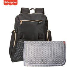 Pañalera Morral para bebé Fisher Price Con Cambiador