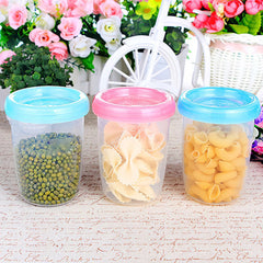 Set 6 Vasos Recolección Leche Materna Reutilizables 6 Oz + Adaptador