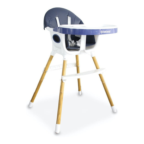 Silla Comedor Alta Para Bebé Doble Bandeja Baby Lunch