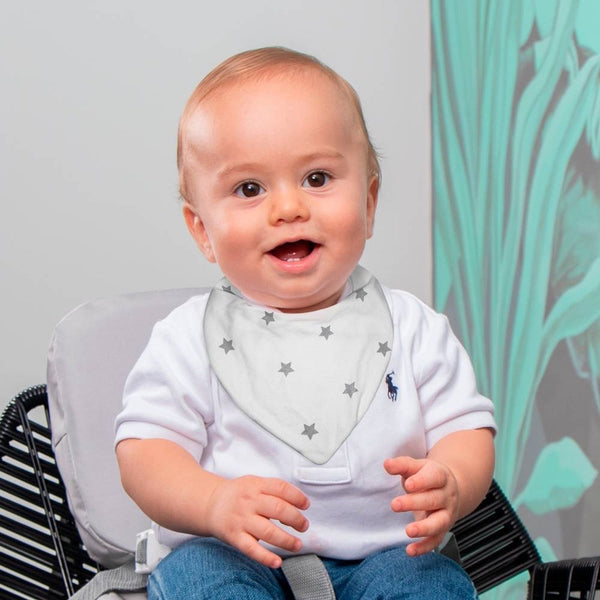 Set Baberos Bebé Tipo Pañoleta X2 Und Toral