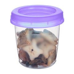 Set 6 Vasos Recolección Leche Materna Reutilizables 6 Oz + Adaptador