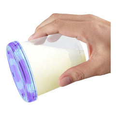 Set 6 Vasos Recolección Leche Materna Reutilizables 6 Oz + Adaptador