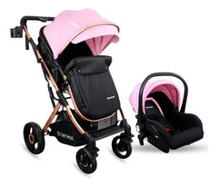 Coche Moises Travel System Gold Lx Con Huevito Bebesit