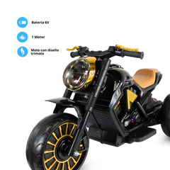 Moto Eléctrica Trimoto Deportiva Renegade 6V Prinsel