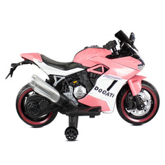 Moto Eléctrica Para Niños tipo Ducati 12V Prinsel