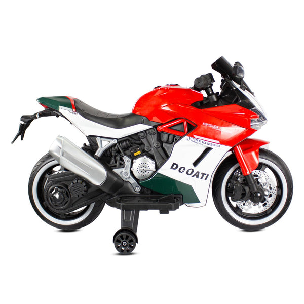 Moto Eléctrica Para Niños tipo Ducati 12V Prinsel