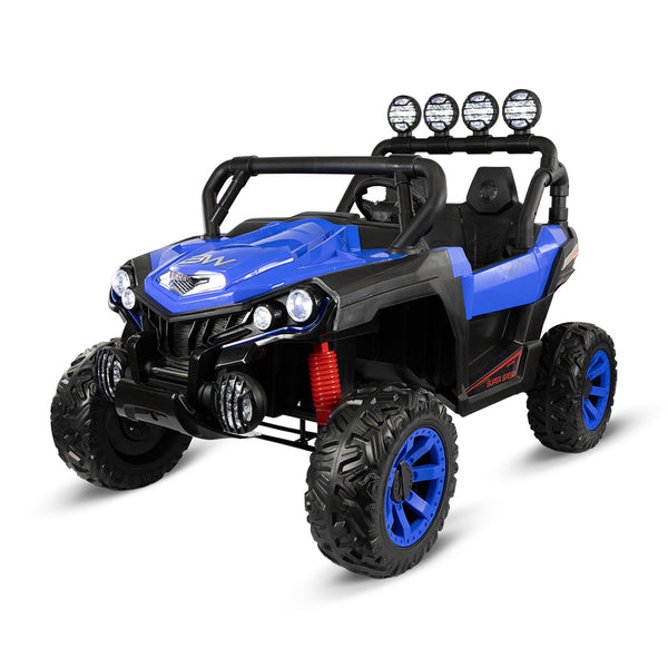 Carro Electrico Todoterreno Xtreme Azul 12V Con Rc PRINSEL