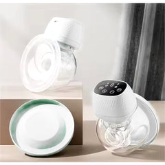 Extractor Eléctrico Manos Libres Portátil+10 Bolsas de Leche Materna+Bolsa Impermeable