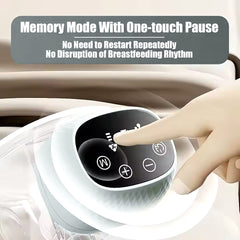Extractor Eléctrico Manos Libres Portátil+10 Bolsas de Leche Materna+Bolsa Impermeable