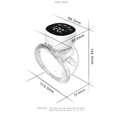 Extractor eléctrico de leche materna doble manos libres Mimaitos