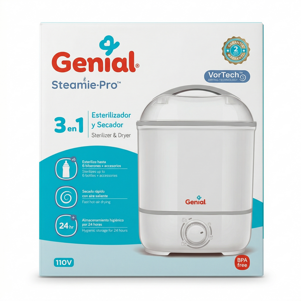 Esterilizador y Secador 3 e 1 de Biberones Genial