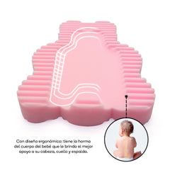 Cojín para bañera espuma antidestilzante para bebé Nubba Toral