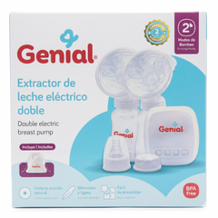 Combo de Lactancia mamita feliz | Extractor Eléctrico Doble | Esterilizador y Secador | 50 bolsas | 60 discos