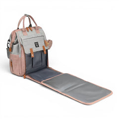 Pañalera multifuncional tipo morral Premium con Cambiador 66162
